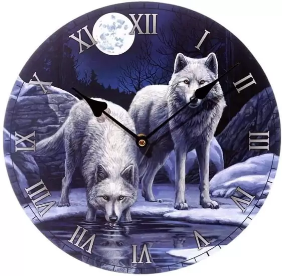 NZ$30 Warriors of Winter Wolf Clock